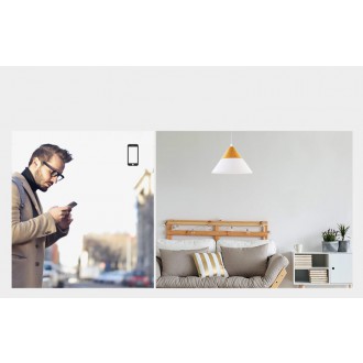 Sonoff T3EU3C-TX three-channel touch Wi-Fi wireless wall smart switches RF 433 MHz black (IM190314020)