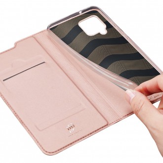 DUX DUCIS Skin Pro Bookcase type case for Samsung Galaxy A42 5G pink