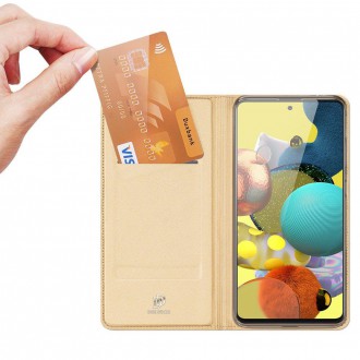 DUX DUCIS Skin Pro Bookcase type case for Samsung Galaxy S20 FE 5G golden
