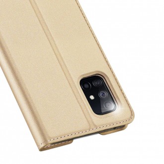DUX DUCIS Skin Pro Bookcase type case for Samsung Galaxy S20 FE 5G golden