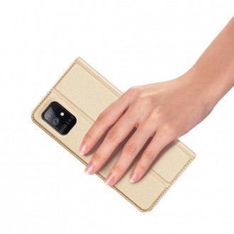 DUX DUCIS Skin Pro Bookcase type case for Samsung Galaxy S20 FE 5G golden