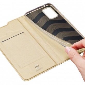 DUX DUCIS Skin Pro Bookcase type case for Samsung Galaxy S20 FE 5G golden