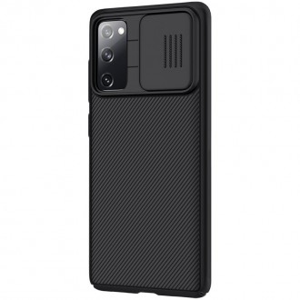 Nillkin CamShield Case kryt kryt fotoaparátu pro fotoaparát Samsung Galaxy S20 FE 5G černý
