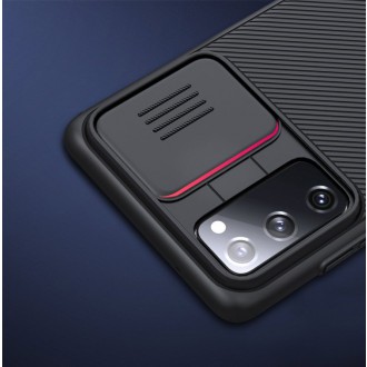 Nillkin CamShield Case kryt kryt fotoaparátu pro fotoaparát Samsung Galaxy S20 FE 5G černý