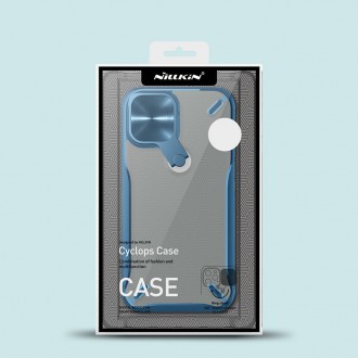 Nillkin Cyclops Case durable phone case with a camera cover and foldable kickstand iPhone 12 Pro / iPhone 12 red