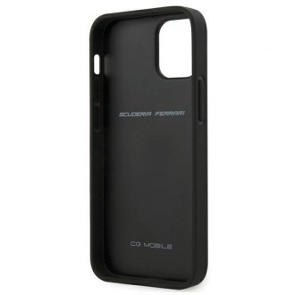 Ferrari FESPEHCP12SRE iPhone 12 mini 5,4&quot; červený/červený pevný obal On Track Perforated