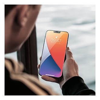 Ugreen 2.5D Tempered Glass 9H Durable Tempered Glass iPhone 12 Pro Max transparent (case friendly)