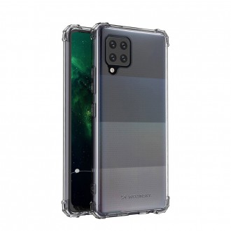Wozinsky Anti Shock durable case with Military Grade Protection for Samsung Galaxy A42 5G transparent
