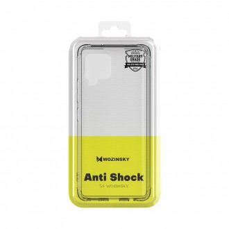 Wozinsky Anti Shock durable case with Military Grade Protection for Samsung Galaxy A42 5G transparent