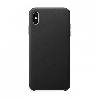 ECO Leather case cover for iPhone 12 Pro Max black