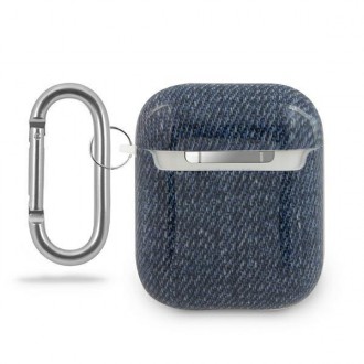 Guess GUACA2TPUJULDB kryt AirPods námořnická/tmavě modrá kolekce Jeans