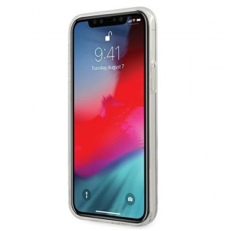 Guess GUHCP12MIMLFL01 iPhone 12/12 Pro 6,1&quot; černá/černá květinová kolekce N°1