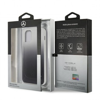 Mercedes MEHCP12LARGBK iPhone 12 Pro Max 6,7" czarny/black hardcase Transparent Line