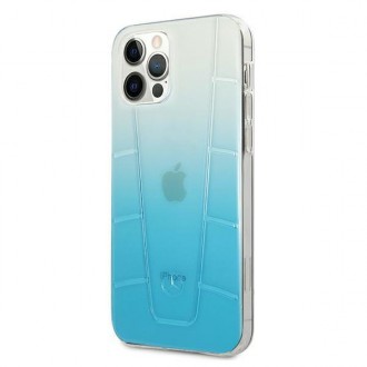 Mercedes MEHCP12LCLGBL iPhone 12 Pro Max 6,7" niebieski/blue hardcase Transparent Line