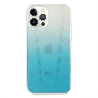 Mercedes MEHCP12LCLGBL iPhone 12 Pro Max 6,7" niebieski/blue hardcase Transparent Line