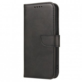 Magnet Case elegant bookcase type case with kickstand for Samsung Galaxy S10 Lite black