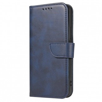 Magnet Case elegant bookcase type case with kickstand for Samsung Galaxy S10 Lite blue