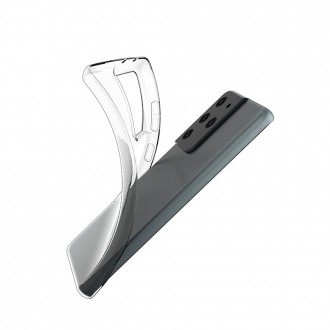 Ultra Clear 0.5mm Case Gel TPU Cover for Samsung Galaxy S21 Ultra 5G transparent