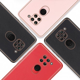 Dux Ducis Yolo elegant case made of soft TPU and PU leather for Xiaomi Redmi 10X 4G / Xiaomi Redmi Note 9 black