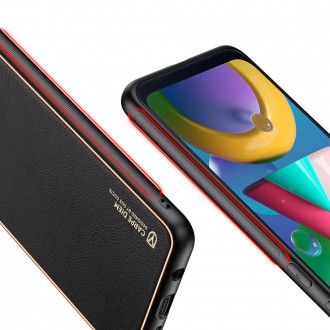 Dux Ducis Yolo elegant case made of soft TPU and PU leather for Samsung Galaxy M30s black