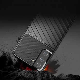 Elastický pancéřový kryt Thunder Case pro Samsung Galaxy S21+ 5G (S21 Plus 5G) modrý