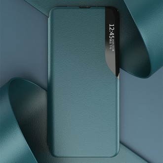 Eco Leather View Case elegant bookcase type case with kickstand for Samsung Galaxy S20 FE 5G black