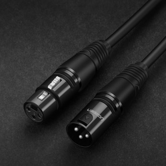 Ugreen Extension Audio Cable Microphone Cable Microphone XLR (Female) - XLR (Male) 1m (AV130)