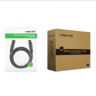 Ugreen Extension Audio Cable Microphone Cable Microphone XLR (Female) - XLR (Male) 2m (AV130)