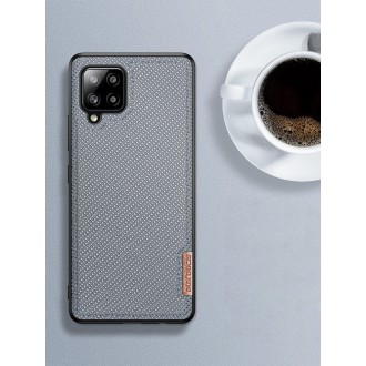 Dux Ducis Fino case covered with nylon material for Samsung Galaxy A42 5G black