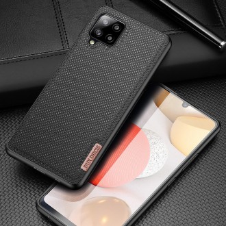 Dux Ducis Fino case covered with nylon material for Samsung Galaxy A42 5G black