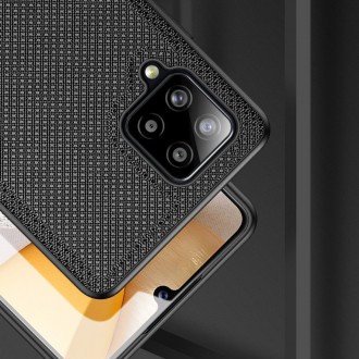 Dux Ducis Fino case covered with nylon material for Samsung Galaxy A42 5G gray