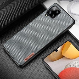 Dux Ducis Fino case covered with nylon material for Samsung Galaxy A42 5G gray