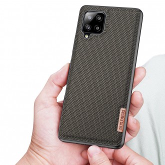 Dux Ducis Fino case covered with nylon material for Samsung Galaxy A42 5G green
