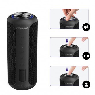 Tronsmart Element T6 Plus Portable Bluetooth 5.0 40W Wireless Speaker with Powerbank Function (367785)