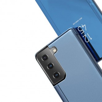 Clear View Case cover for Samsung Galaxy S21 5G blue