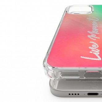 Ringke Fusion Design PC Case with TPU Bumper for iPhone 12 mini pink-green (GNAP0020)