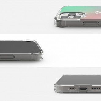 Ringke Fusion Design PC Case with TPU Bumper for iPhone 12 Pro Max black-transparent (GNAP0029)
