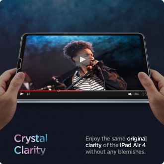 Tvrzené sklo Spigen GLAS.TR &quot;EZ FIT&quot; IPAD AIR 4 / 5 / IPAD PRO 11 CLEAR