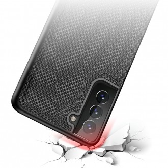 Dux Ducis Fino case covered with nylon material for Samsung Galaxy S21+ 5G (S21 Plus 5G) black