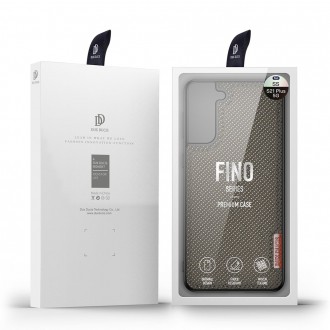 Dux Ducis Fino case covered with nylon material for Samsung Galaxy S21+ 5G (S21 Plus 5G) green