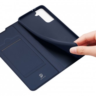 DUX DUCIS Skin Pro Bookcase type case for Samsung Galaxy S21 5G blue