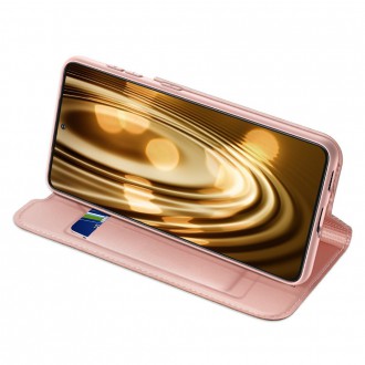 DUX DUCIS Skin Pro Bookcase type case for Samsung Galaxy S21+ 5G (S21 Plus 5G) pink