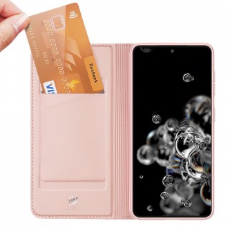 DUX DUCIS Skin Pro Bookcase type case for Samsung Galaxy S21+ 5G (S21 Plus 5G) pink
