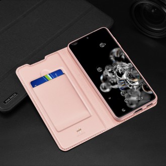 DUX DUCIS Skin Pro Bookcase type case for Samsung Galaxy S21+ 5G (S21 Plus 5G) pink