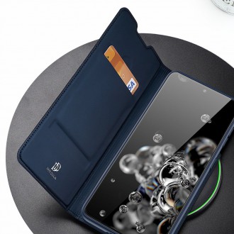 DUX DUCIS Skin Pro Bookcase type case for Samsung Galaxy S21 Ultra 5G blue