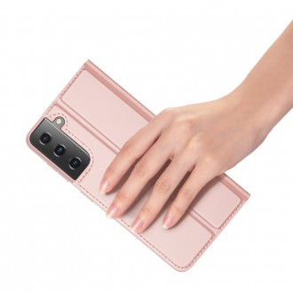 DUX DUCIS Skin Pro Bookcase type case for Samsung Galaxy S21 Ultra 5G pink