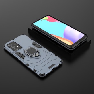 Ring Armor Case Kickstand Tough Rugged Cover for Samsung Galaxy A52s 5G / A52 5G / A52 4G blue