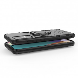 Ring Armor Case Kickstand Tough Rugged Cover for Samsung Galaxy A52s 5G / A52 5G / A52 4G blue