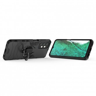 Ring Armor Case Kickstand Tough Rugged Cover for Samsung Galaxy A32 5G black