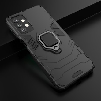 Ring Armor Case Kickstand Tough Rugged Cover for Samsung Galaxy A32 5G black